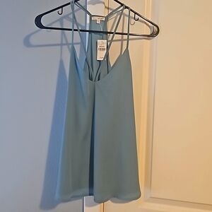 NWT Dusty Blue Wet Seal Top